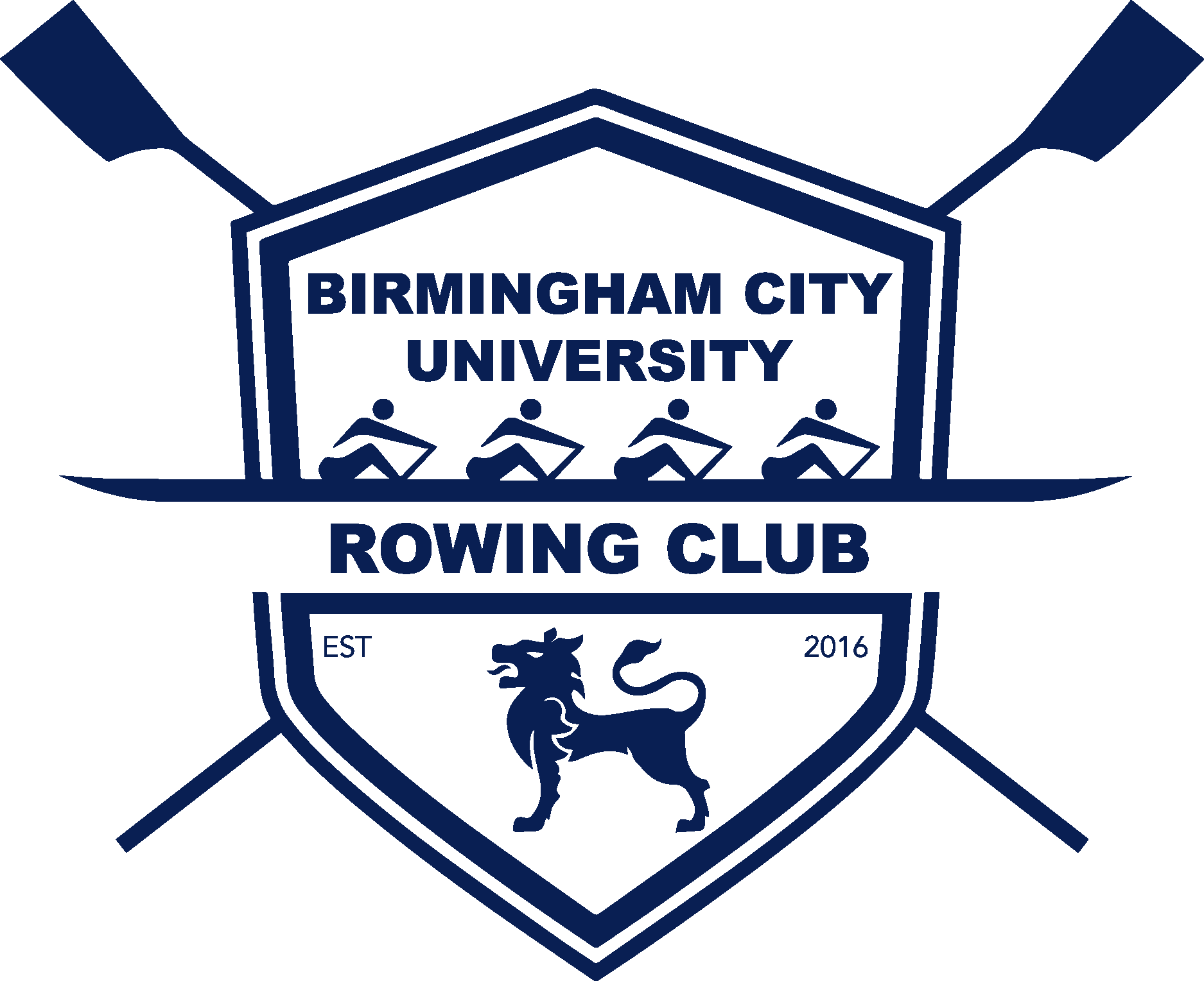 Birmingham City University Rowing Club Logo Vector Logo